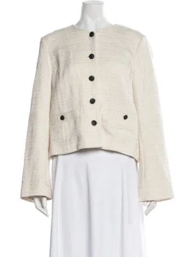 Pre-owned Rag & Bone Tweed Pattern Jacket In Neutral