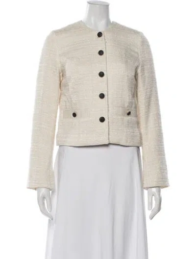 Pre-owned Rag & Bone Tweed Pattern Jacket In Neutrals