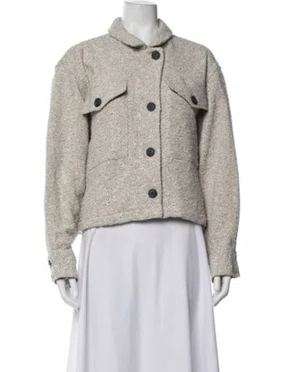Pre-owned Rag & Bone Tweed Pattern Jacket In Neutrals