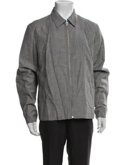 Pre-owned Rag & Bone Tweed Pattern Jacket W/ Tags In Grey
