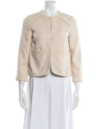 Pre-owned Rag & Bone Tweed Pattern Jacket W/ Tags In Neutral