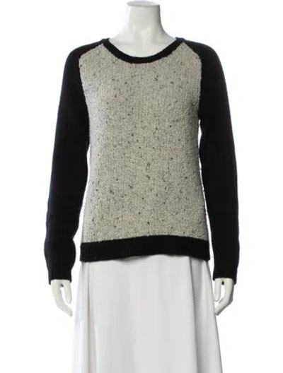 Pre-owned Rag & Bone Tweed Pattern Sweater In Gray