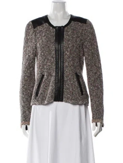 Pre-owned Rag & Bone Tweed Tweed Pattern Evening Jacket