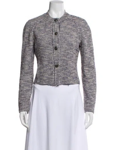 Pre-owned Rag & Bone Tweed Tweed Pattern Evening Jacket In Multi