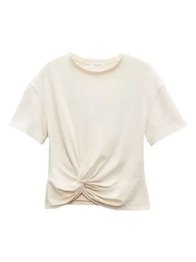RAG & BONE TWIST-FRONT T-SHIRT