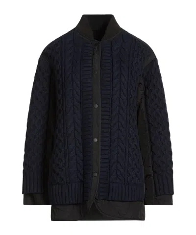 Rag & Bone Two-tone Casual Jacket In Blue