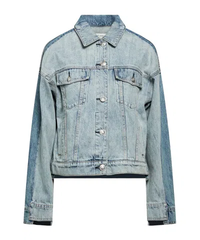 RAG & BONE TWO-TONE DENIM JACKET