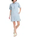 Rag & Bone Blue Ultra Featherweight Jocelyn Denim Minidress In Blue