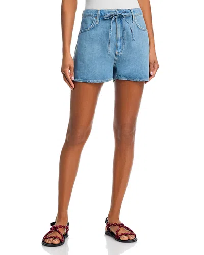Rag & Bone Ultra Featherweight Nolan Shorts In Blue