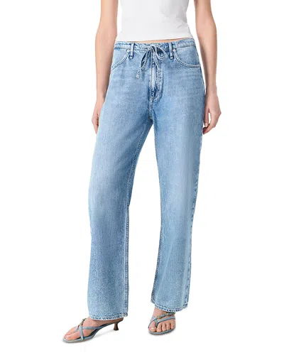 RAG & BONE RAG & BONE ULTRA FEATHERWEIGHT PHOEBE DRAWSTRING JEANS IN IN TILDN