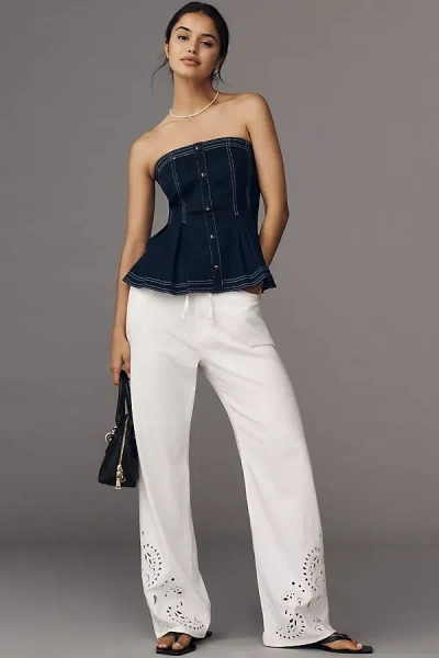 RAG & BONE ULTRA FEATHERWEIGHT PHOEBE HIGH-RISE WIDE-LEG JEANS