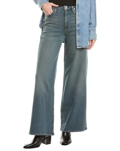 RAG & BONE RAG & BONE ULTRA STRETCH SERENA HIGH-RISE MEDIUM WASH WIDE LEG JEAN