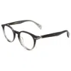 Rag & Bone Unisex 48mm Black Shaded Crystal Opticals In Multi