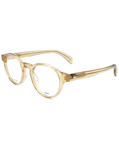 Rag & Bone Unisex 48mm Optical Frames In Pattern