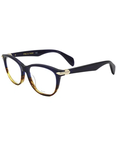 RAG & BONE RAG & BONE UNISEX 51MM OPTICAL FRAMES