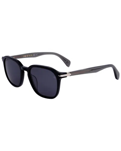 Rag & Bone Unisex 52mm Sunglasses In Black
