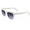 Rag & Bone Unisex 52mm White Sunglasses In White