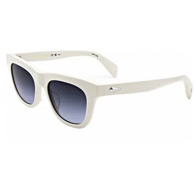 Rag & Bone Unisex 52mm White Sunglasses