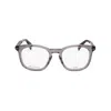 Rag & Bone Rag And Bone Unisex Grey Rectangular Eyeglass Frames Rnb7037/g