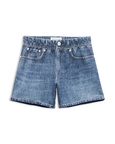 Rag & Bone Unisex Mini Miramar Pull On Shorts - Baby, Little Kid In Blue