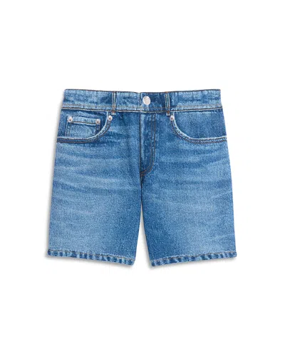 Rag & Bone Unisex Mini Miramar Terry Bermuda Shorts - Little Kid, Big Kid In Blue