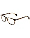 Rag & Bone Unisex Rnb7016 53mm Optical Frames In Brown