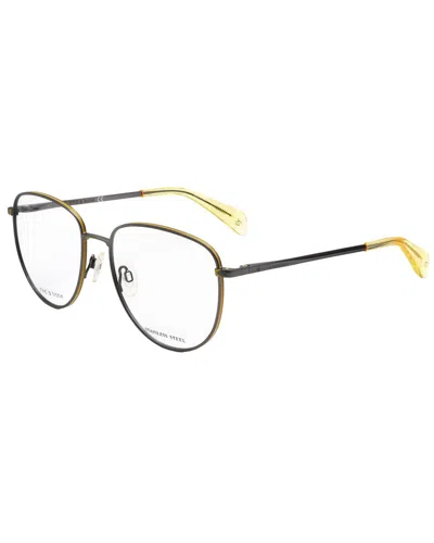 Rag & Bone Unisex Rnb7017 56mm Optical Frames In Black