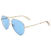 Rag & Bone Unisex Sunglasses In Gold