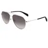 Rag & Bone Unisex Sunglasses In Metallic