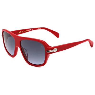 Rag & Bone Unisex Sunglasses In Red