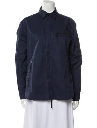 Pre-owned Rag & Bone Utility Jacket In Blue