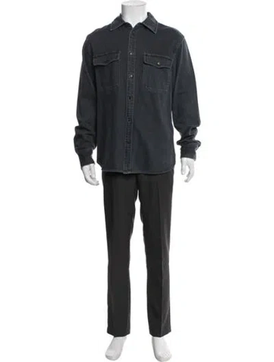 Pre-owned Rag & Bone Utility Jacket In Blue