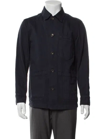 Pre-owned Rag & Bone Utility Jacket In Blue