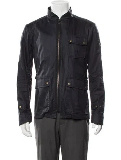 Pre-owned Rag & Bone Utility Jacket In Blue