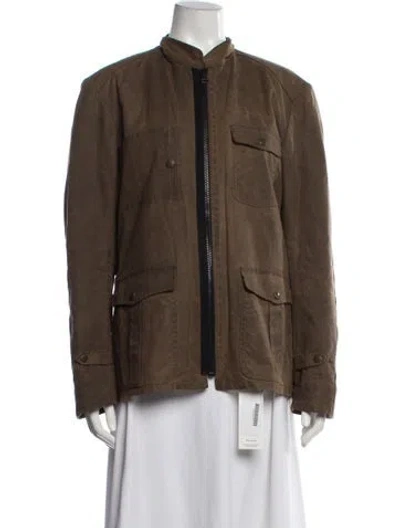 Pre-owned Rag & Bone Utility Jacket In Brown
