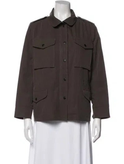 Pre-owned Rag & Bone Utility Jacket In Brown