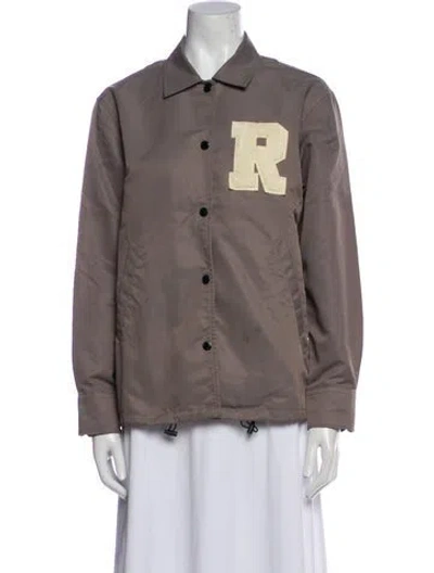 Pre-owned Rag & Bone Utility Jacket In Gray