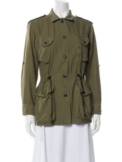 Pre-owned Rag & Bone Utility Jacket In Green