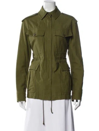 Pre-owned Rag & Bone Utility Jacket In Green