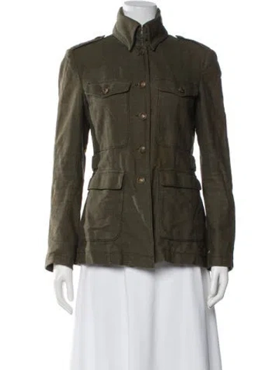Pre-owned Rag & Bone Utility Jacket In Green