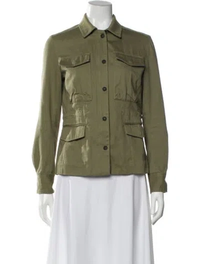 Pre-owned Rag & Bone Utility Jacket In Green