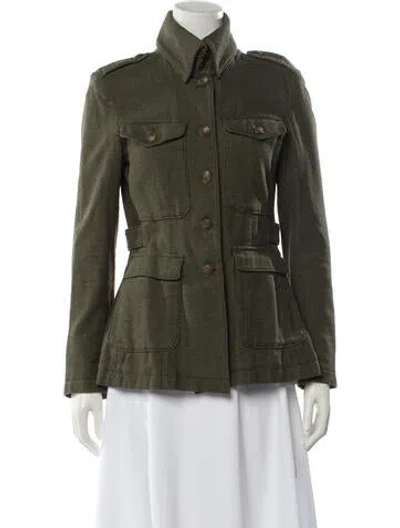 Pre-owned Rag & Bone Utility Jacket In Green