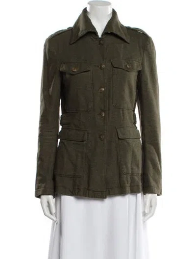 Pre-owned Rag & Bone Utility Jacket In Green