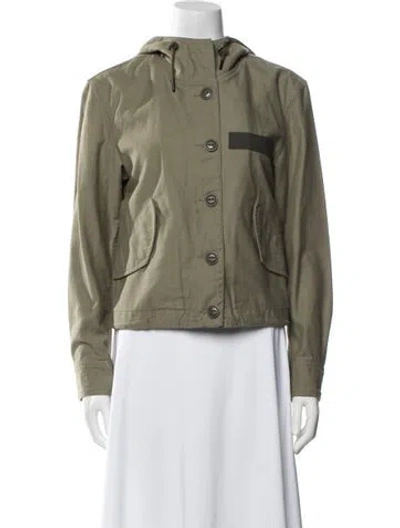 Pre-owned Rag & Bone Utility Jacket In Green