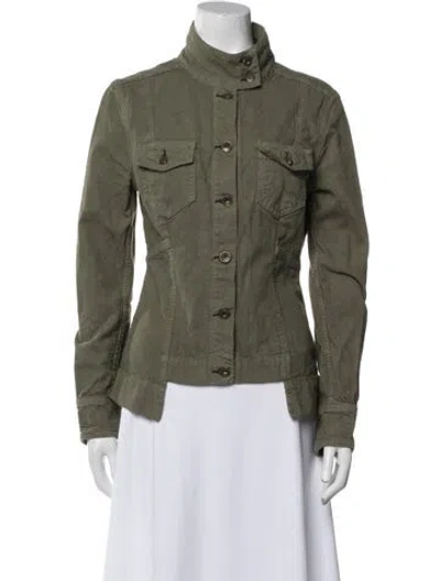 Pre-owned Rag & Bone Utility Jacket In Green