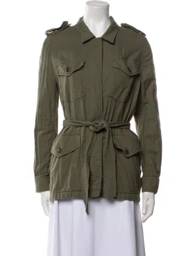 Pre-owned Rag & Bone Utility Jacket In Green