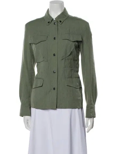 Pre-owned Rag & Bone Utility Jacket In Green