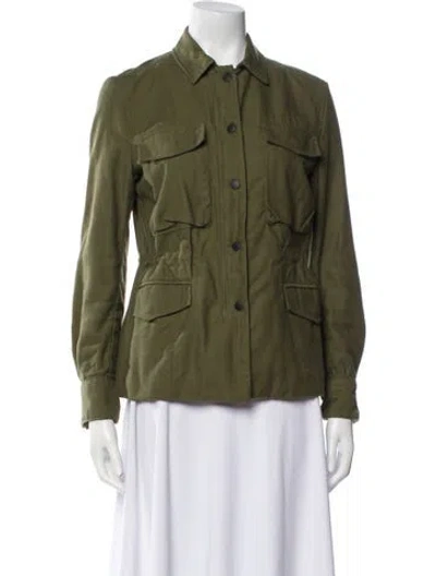 Pre-owned Rag & Bone Utility Jacket In Green