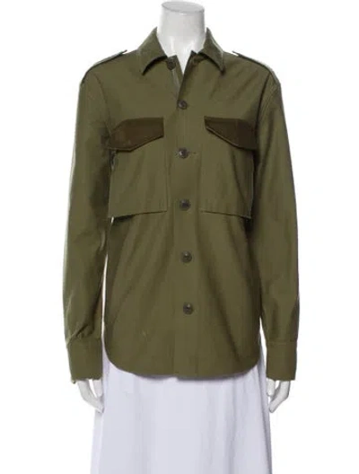 Pre-owned Rag & Bone Utility Jacket In Green