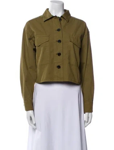 Pre-owned Rag & Bone Utility Jacket In Green